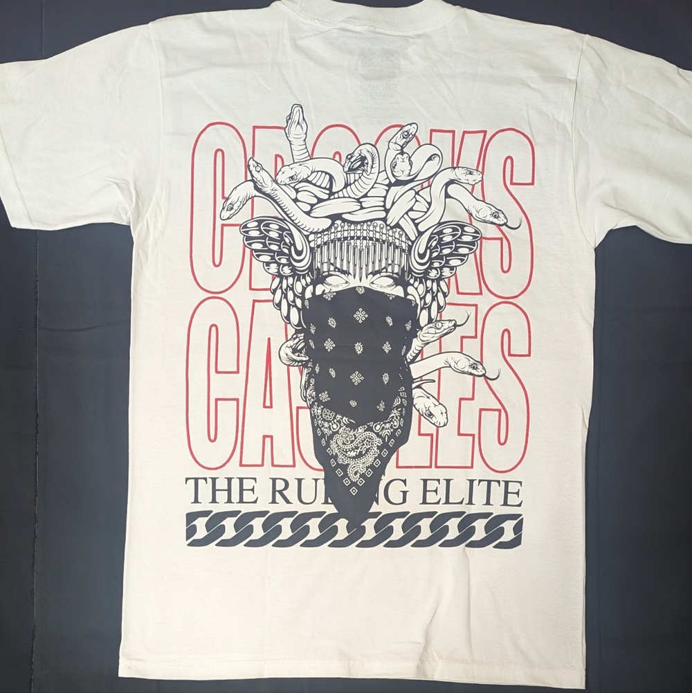 Crooks & Castles Medusa "Ruling Elite" Tee - New In Bag